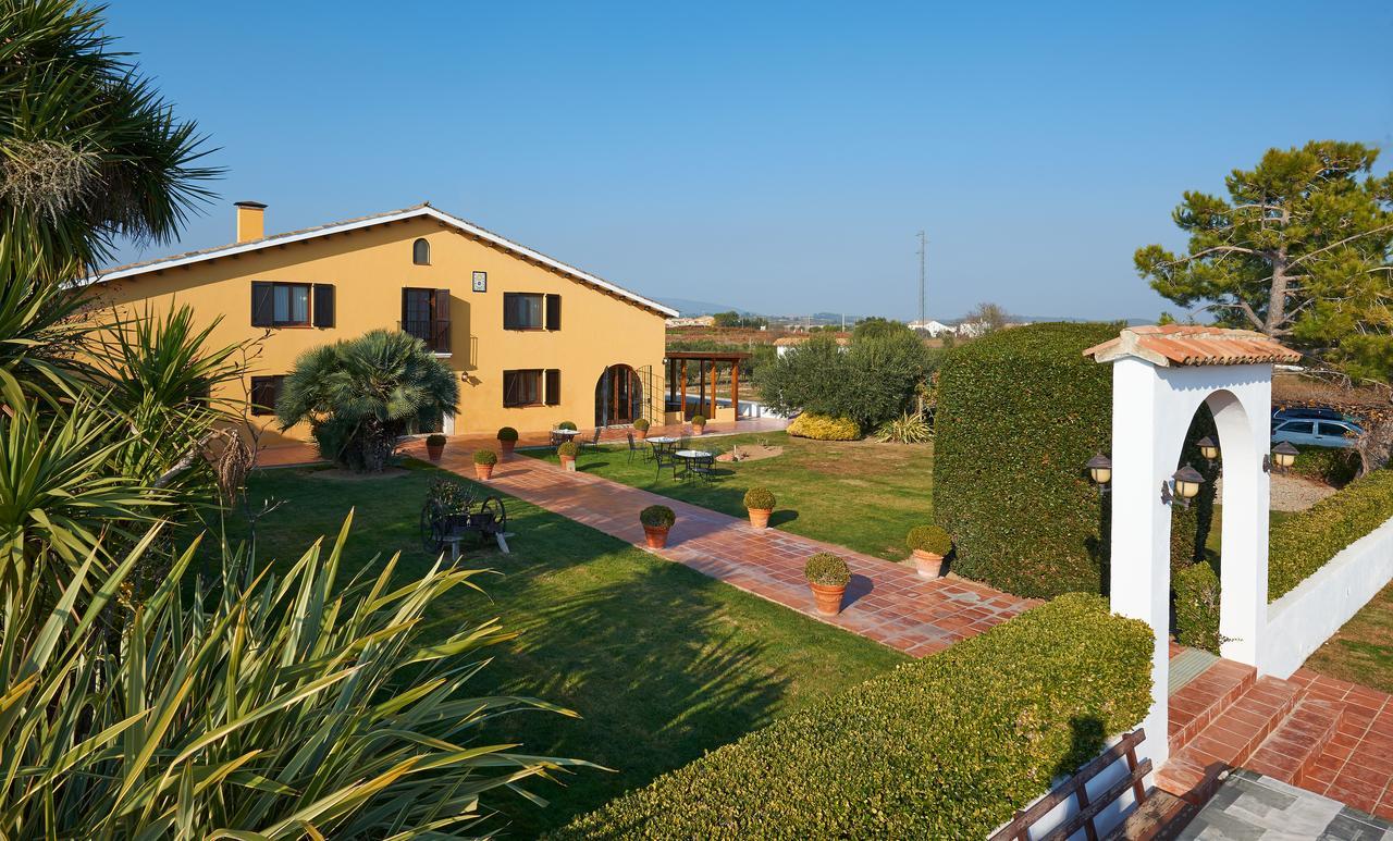Hotel Rural Cal Ruget Vilobi Del Penedes Buitenkant foto