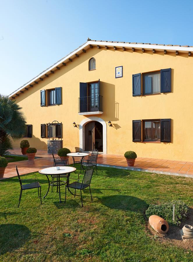 Hotel Rural Cal Ruget Vilobi Del Penedes Buitenkant foto