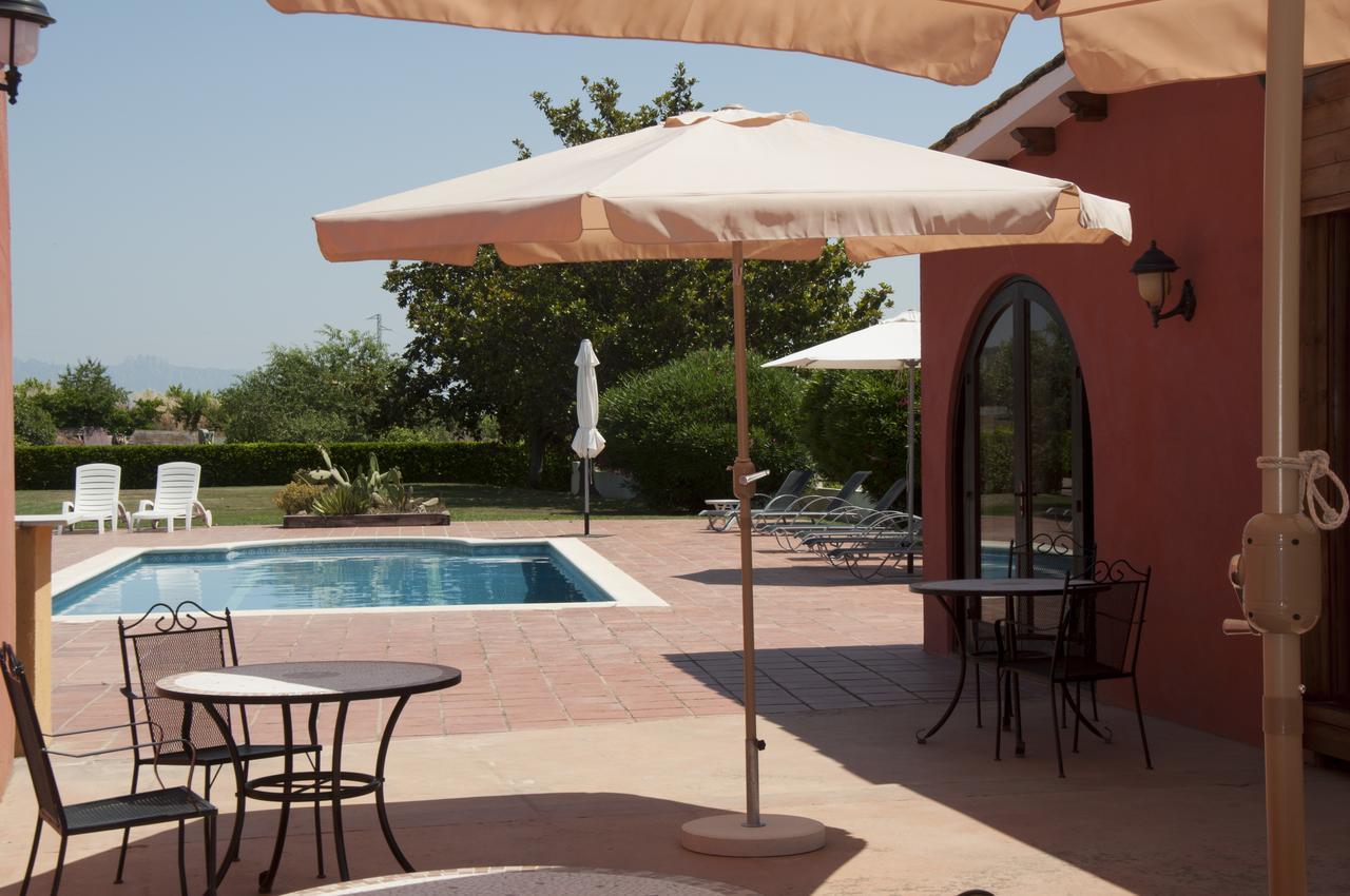 Hotel Rural Cal Ruget Vilobi Del Penedes Buitenkant foto